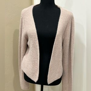 Habit pink cropped cardigan- large